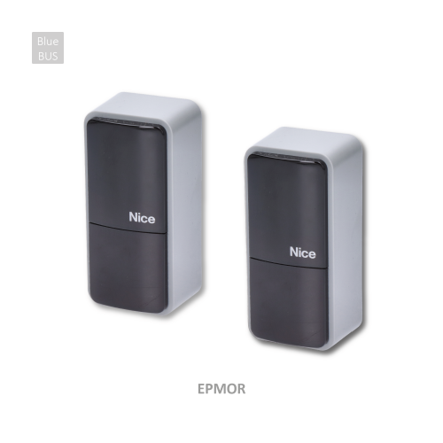 Fotobuňky EPMOW bezdrátové, v obou je baterie, dosah do 40 m, BlueBUS, 1 pár, je nutno dokoupit rozhraní IBW pro spárování s elektronikou